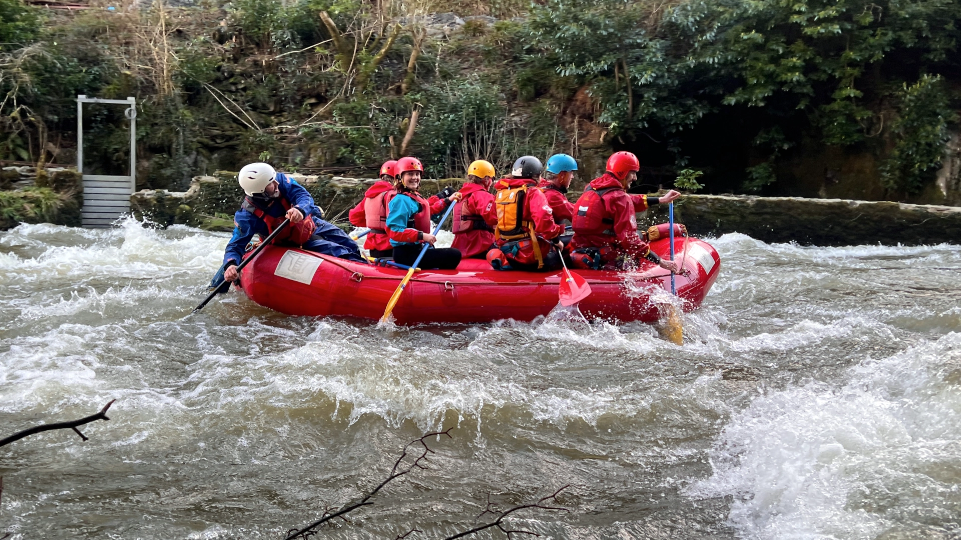 White water raft adventure