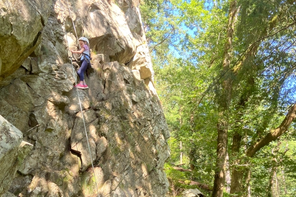 rock climbing outdoor llandysul