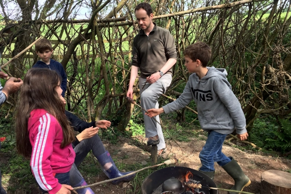 bushcraft family session