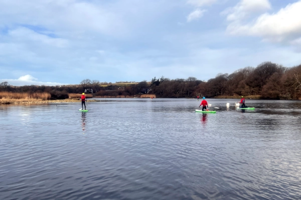Paddle boarding adventure trip